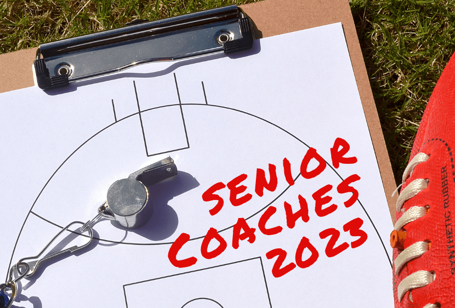 Senior Coaches announced for 2023